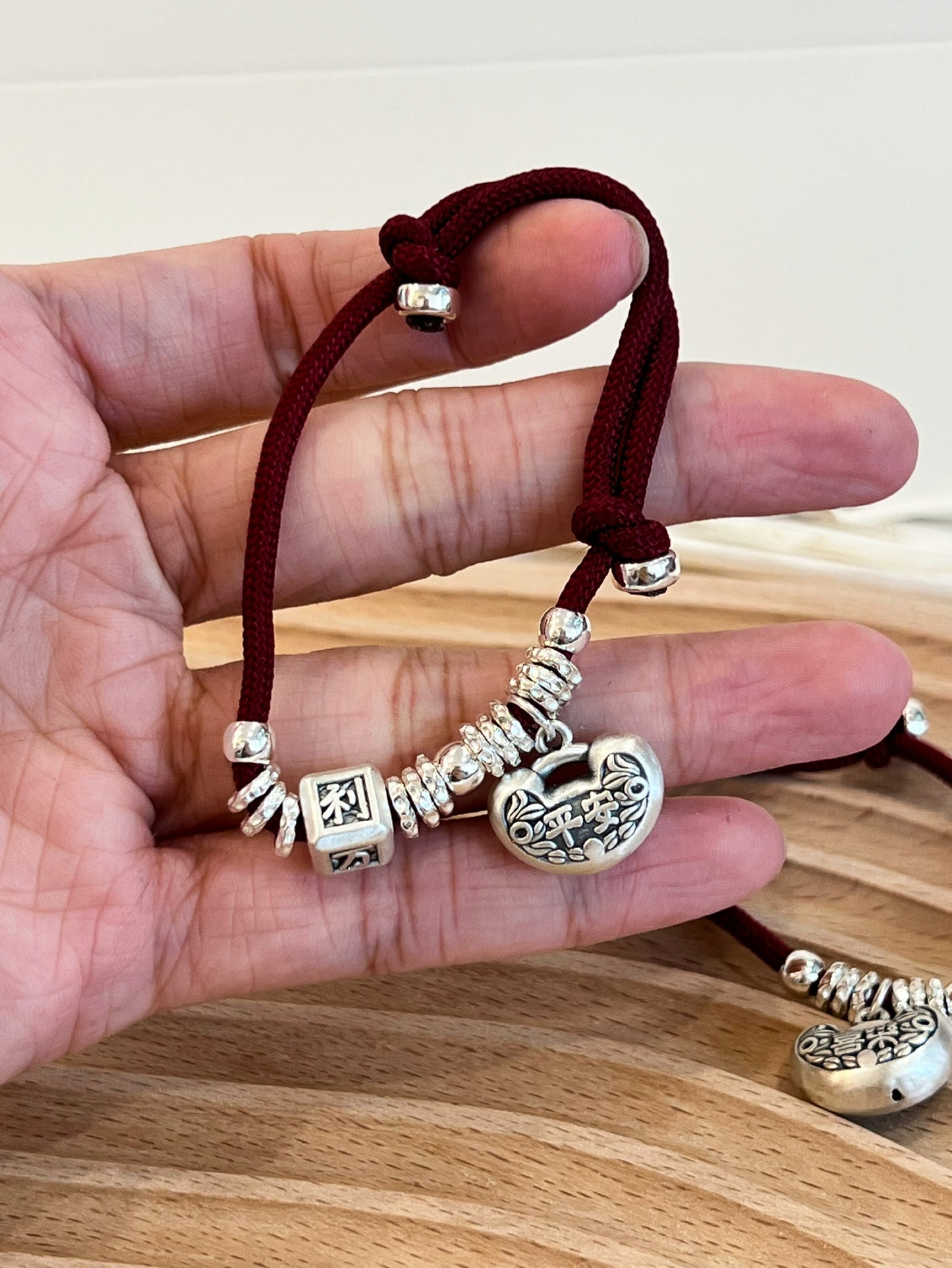 Kelly Designs Red String Lucky Bracelet (Instock)