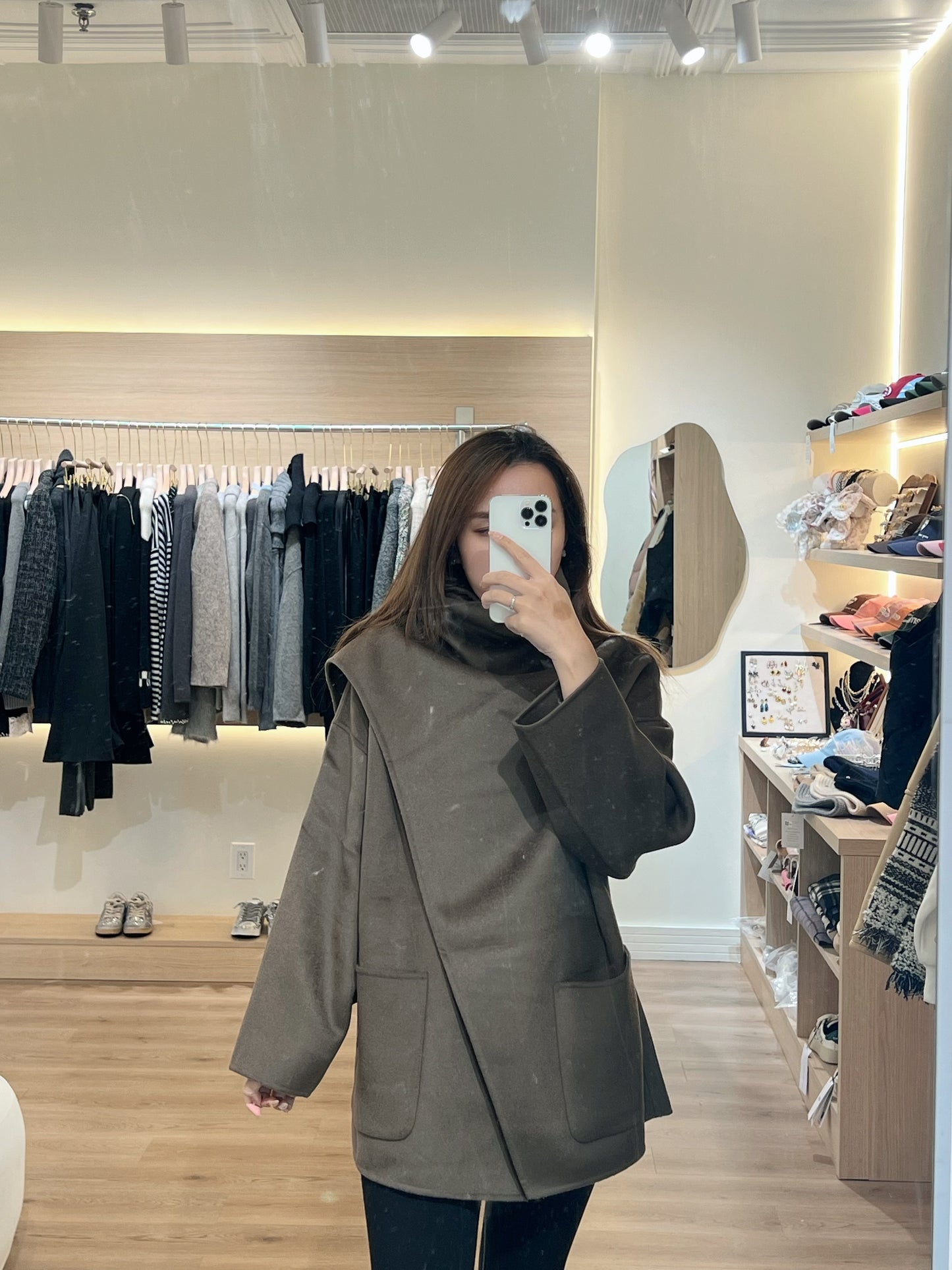 Kelly Designs Wool Brown Coat (Instock)