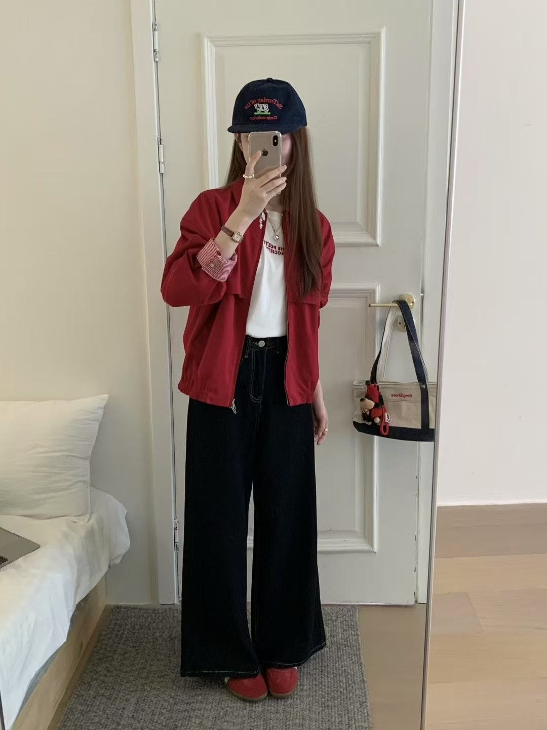 Kelly Designs Red Blouse (Instock)