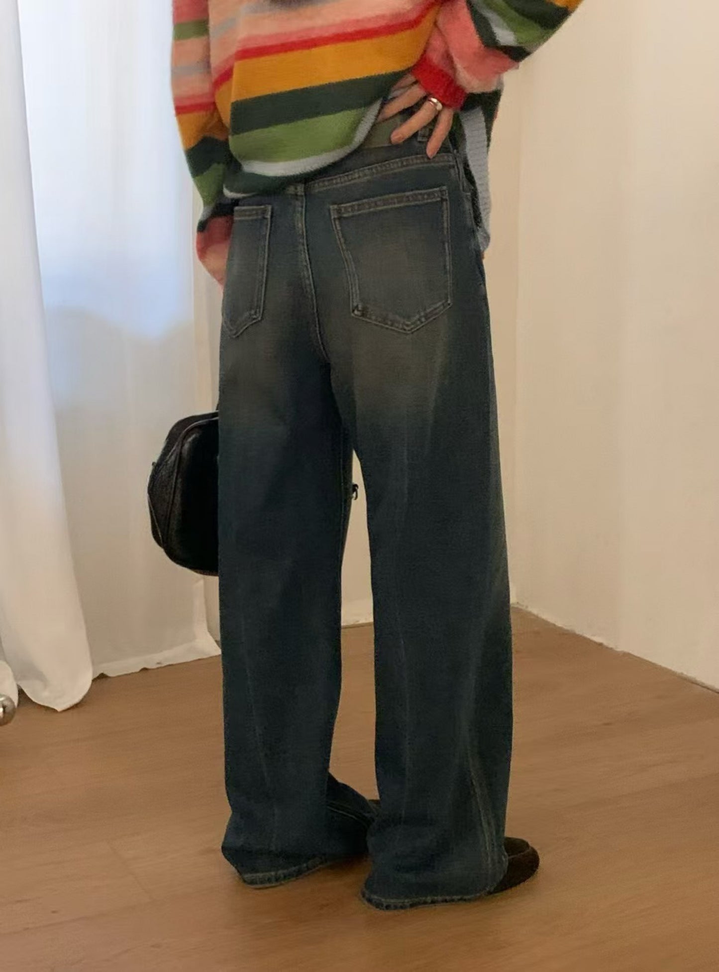 Kelly Designs Fall Charcoal Jeans(Instock)