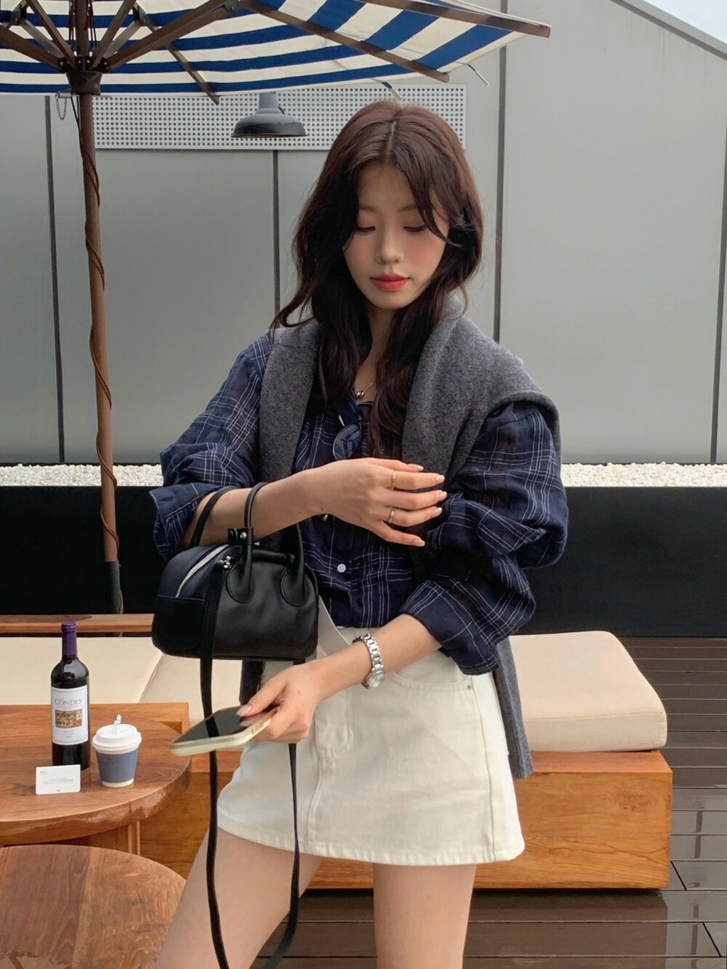 Kelly Designs Two Colors Blouse (Instock)