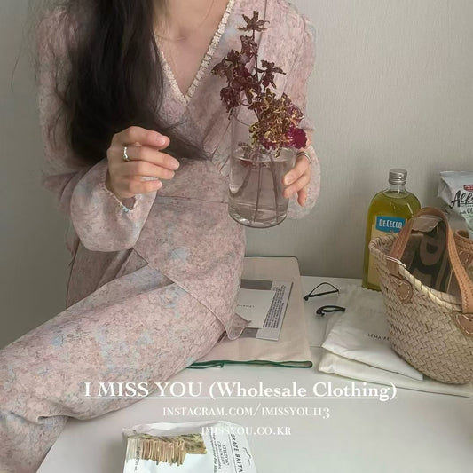 Korean APM Collection I Miss You Pink Dress (Instock)