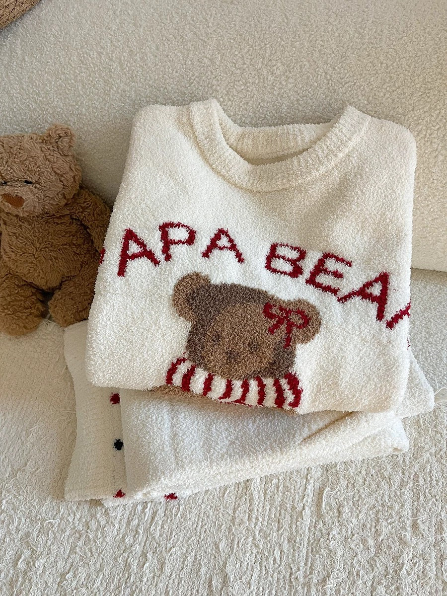 Kelly Designs Teddy Coral Fleece Pajama Set (Instock)