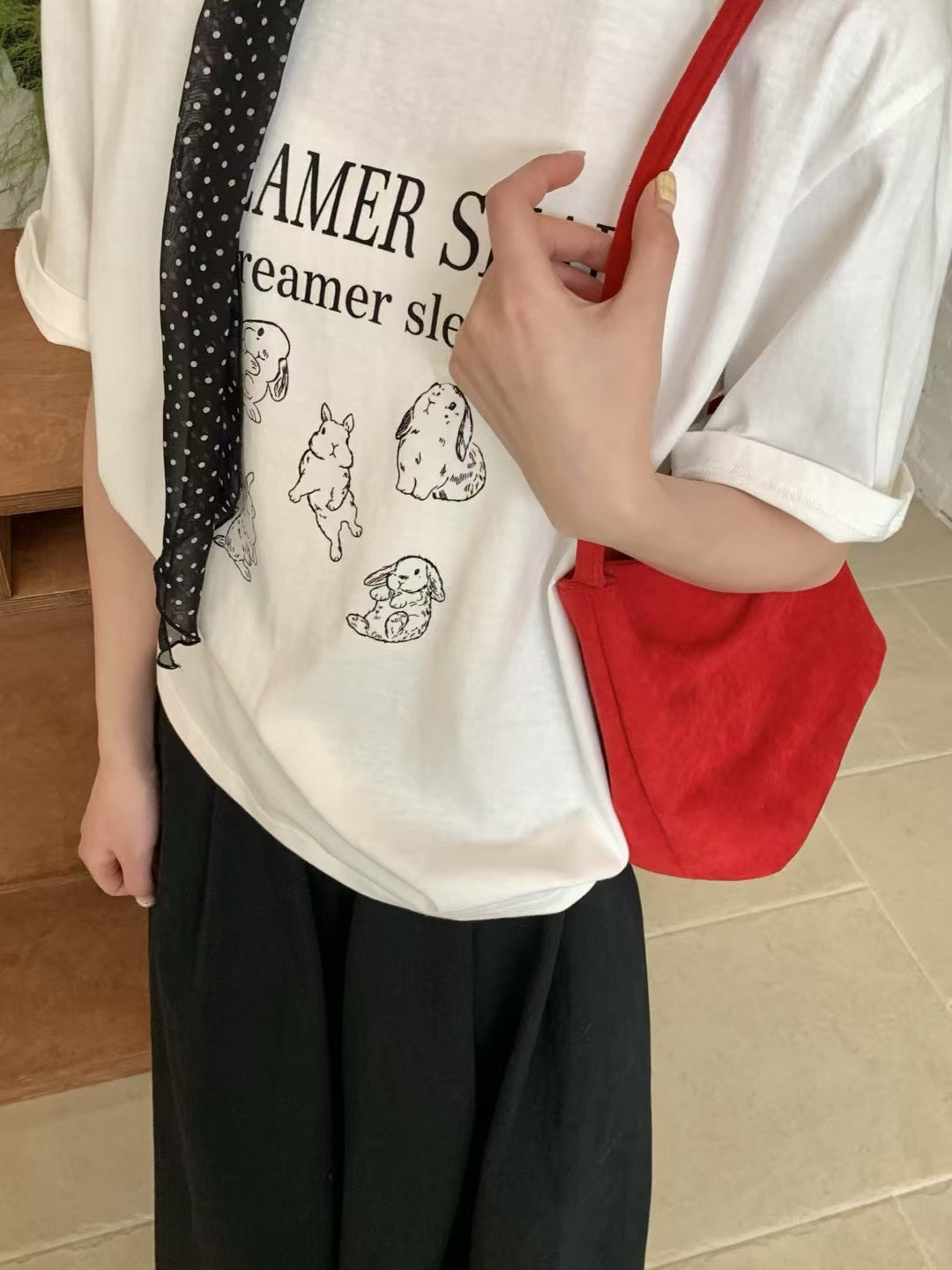 Kelly Designs 3 Colors Bunny Tshirt (Instock)