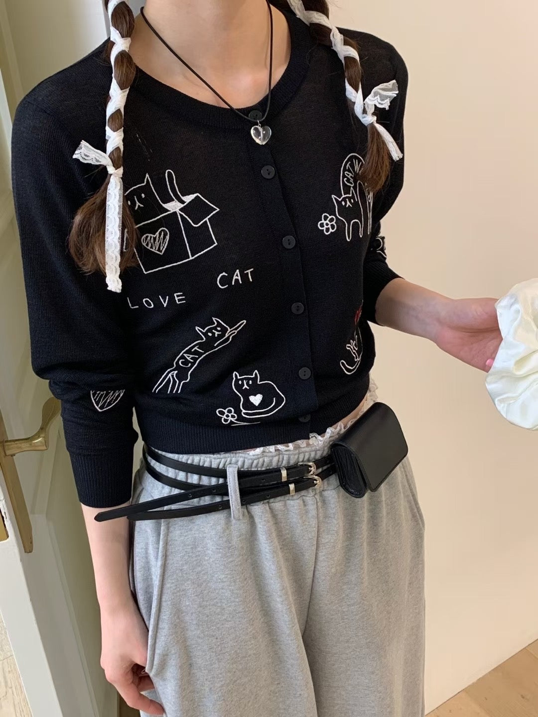 Korean APM Collection Cartoons Cardigans (Instock)