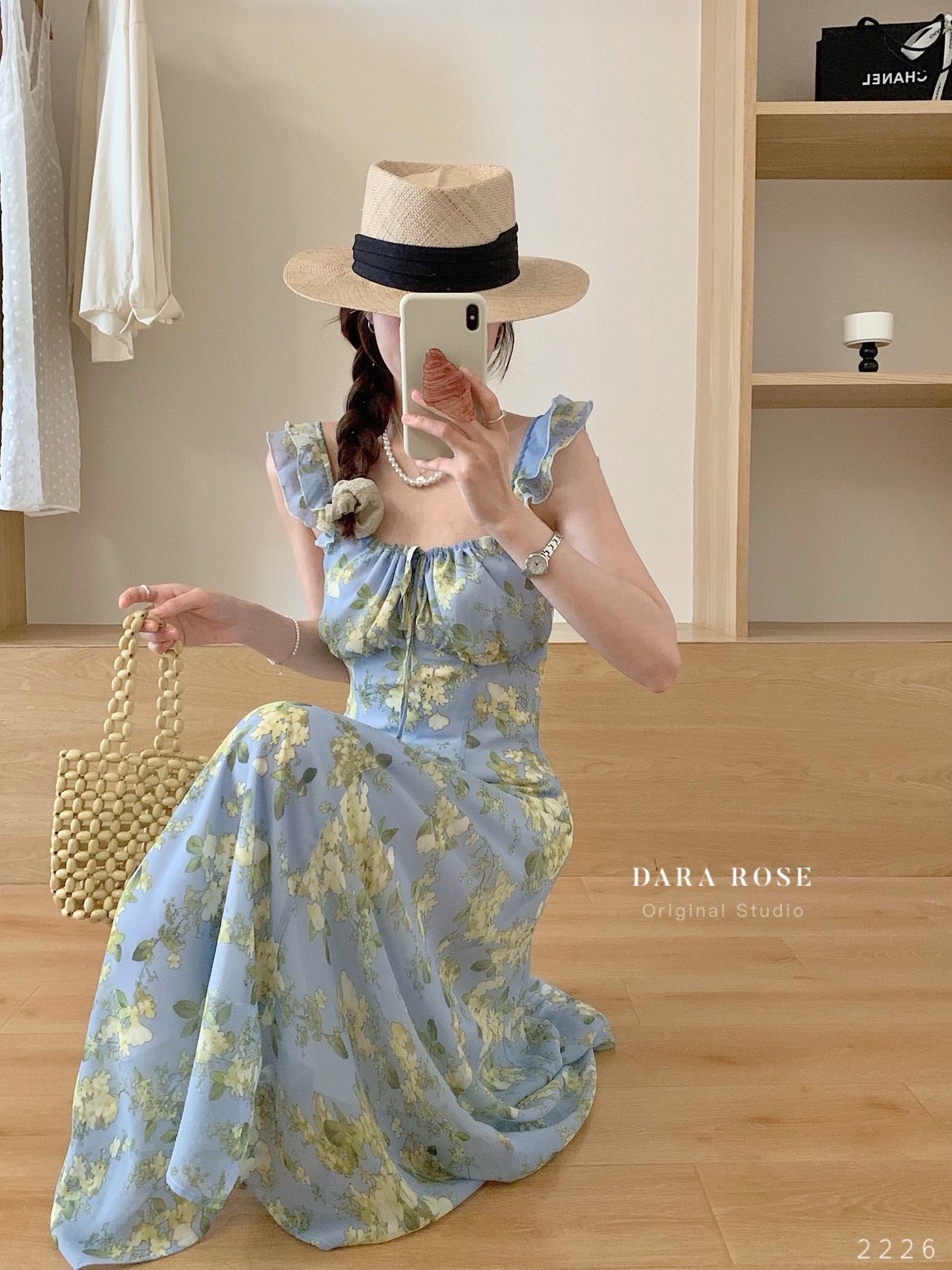 Kelly Designs Print Flowers Dress(Instock)