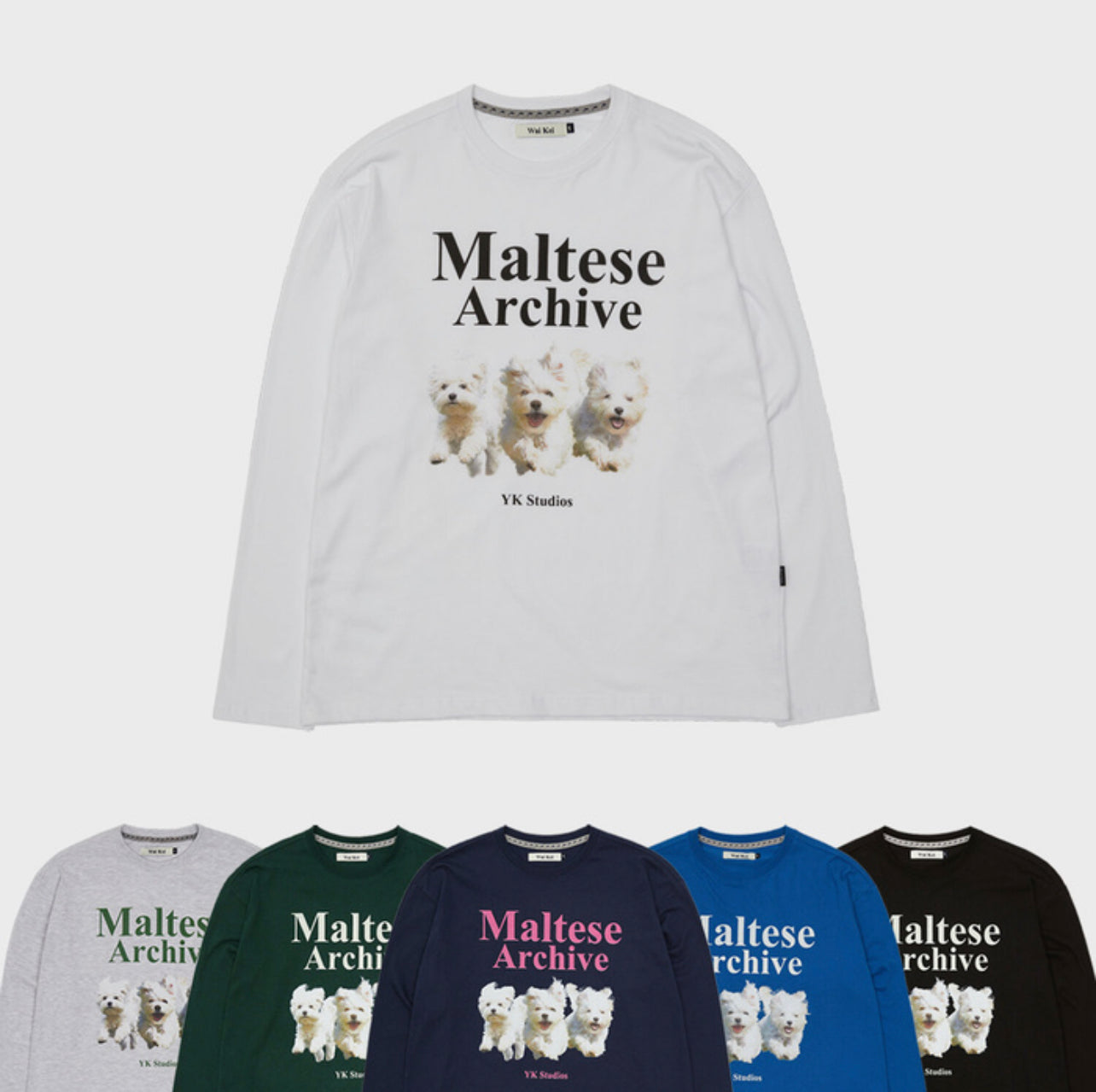 Waikei Maltese Archive 6 Colors Long Sleeves(Preorder)