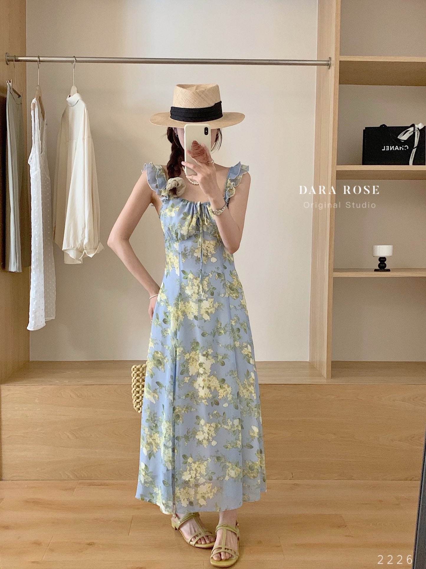 Kelly Designs Print Flowers Dress(Instock)