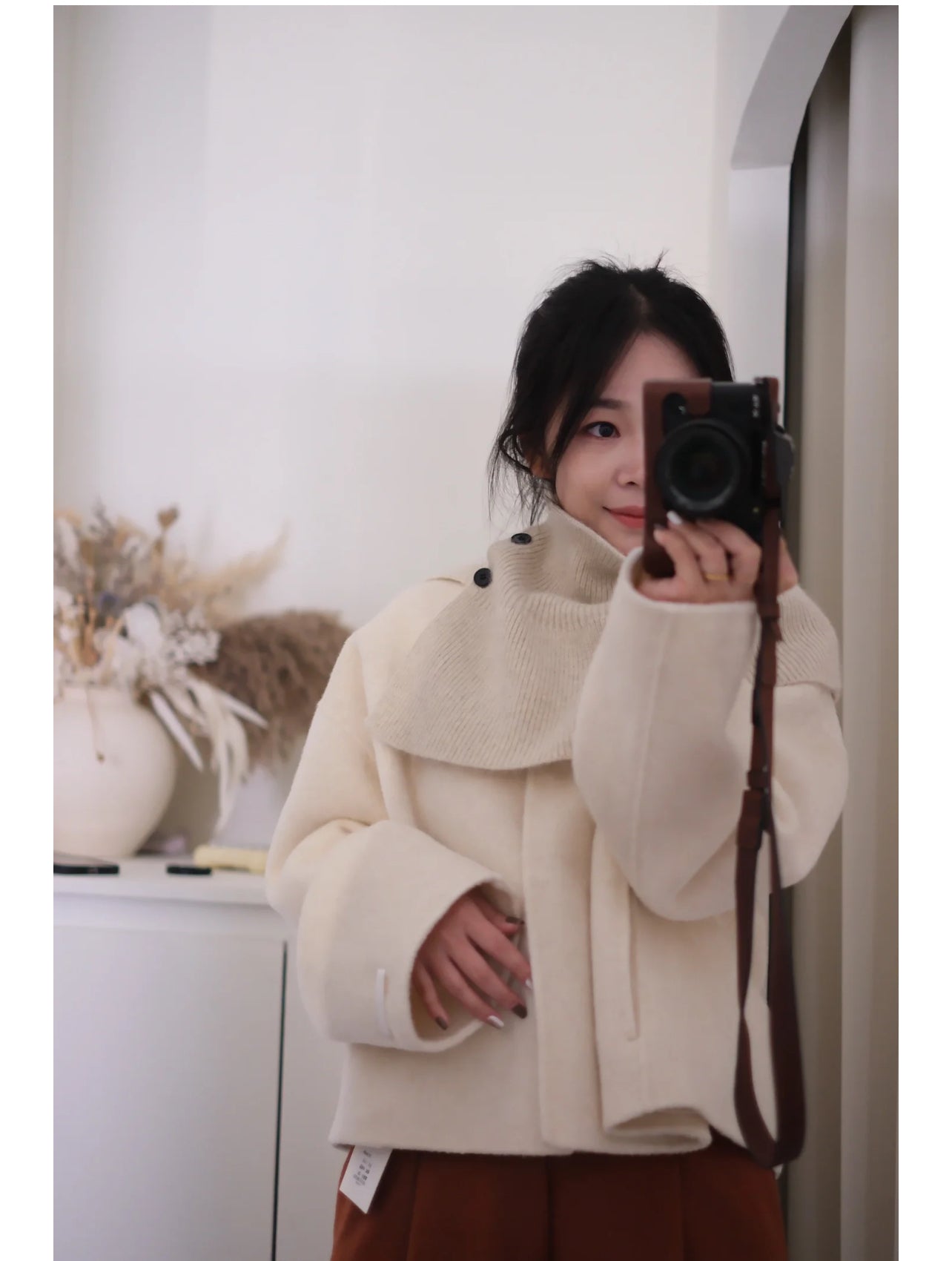 Kelly Designs Wool Coat with Scarf Set(Instock)