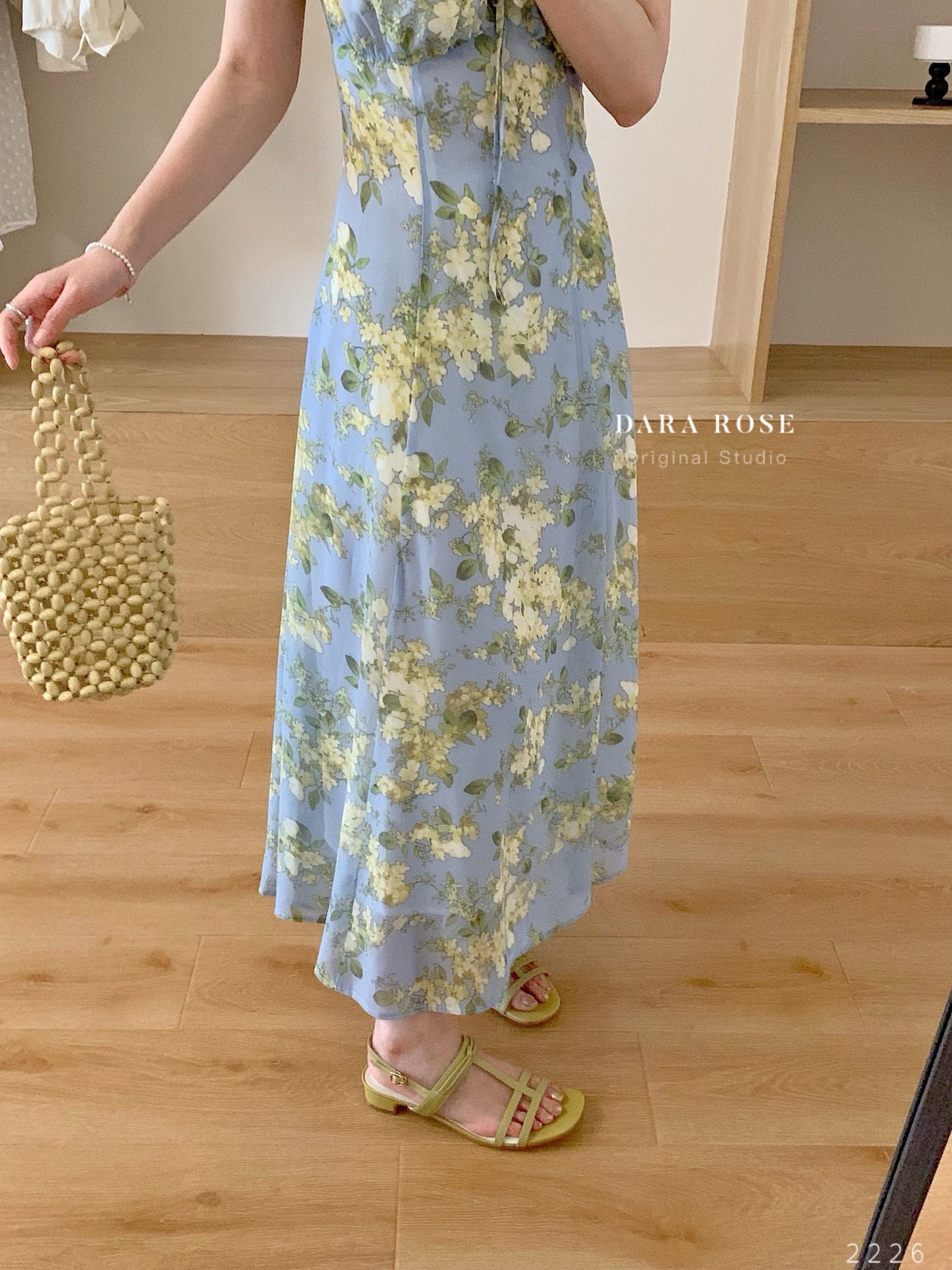 Kelly Designs Print Flowers Dress(Instock)