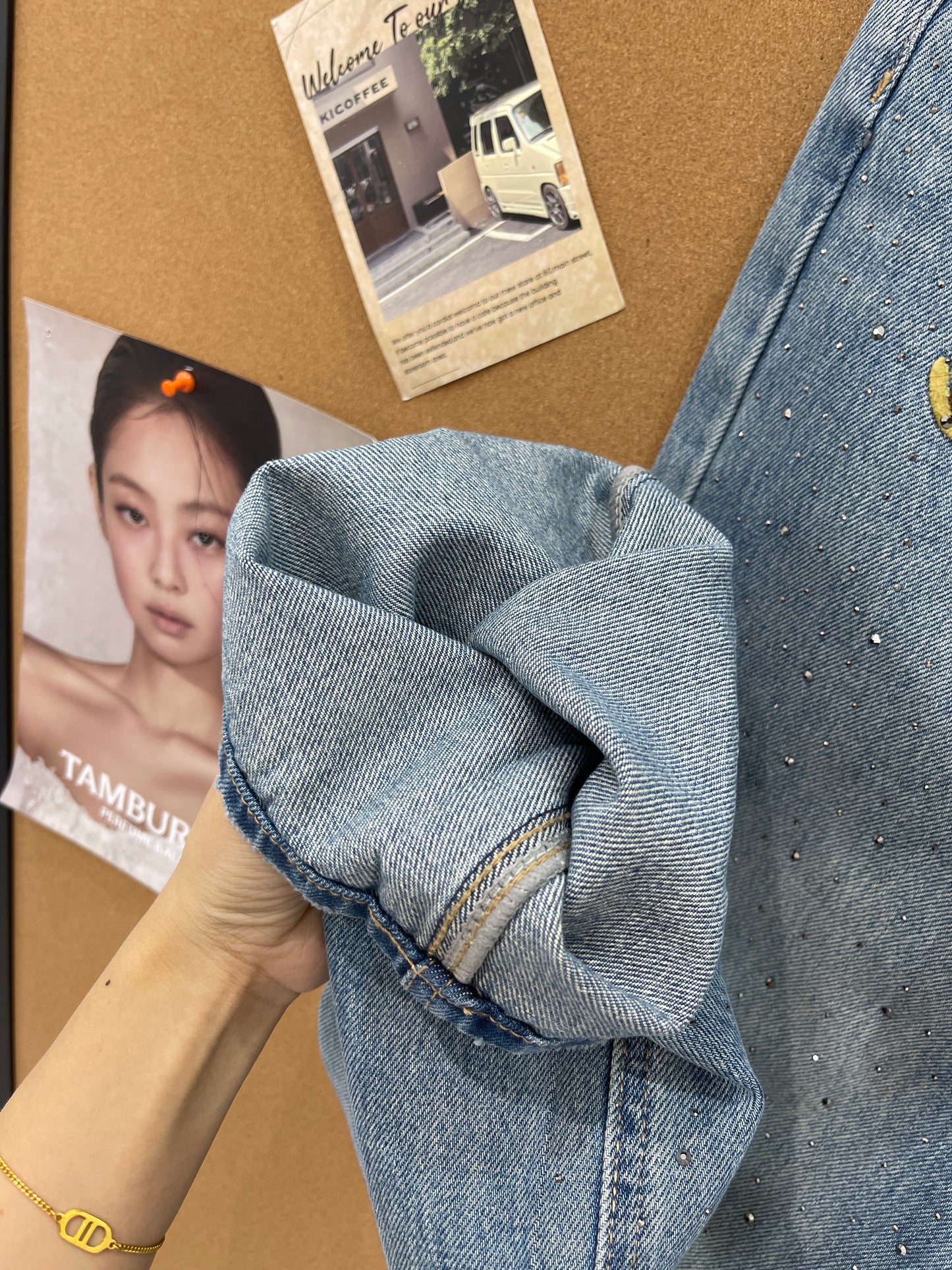 Kelly Designs Four Season Embroidery Horse Jeans-With Belt (Instock)