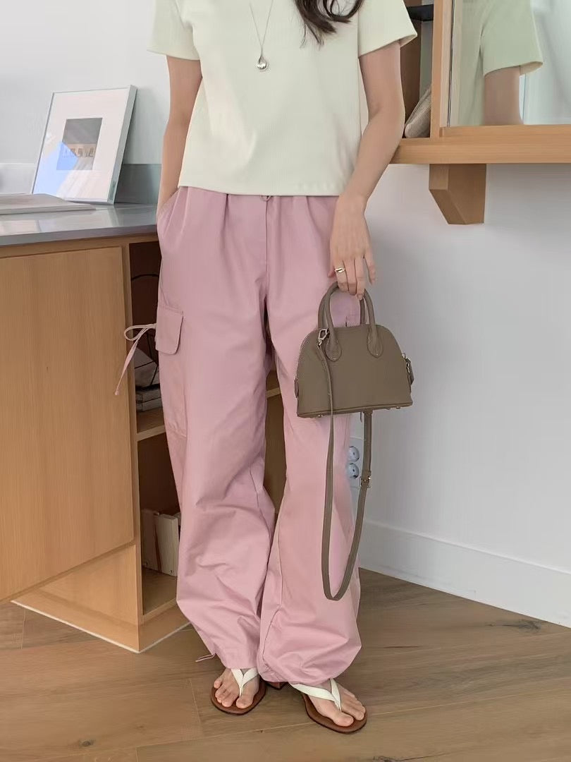Korean APM Collection Leather Etoupe Bag (Preorder)