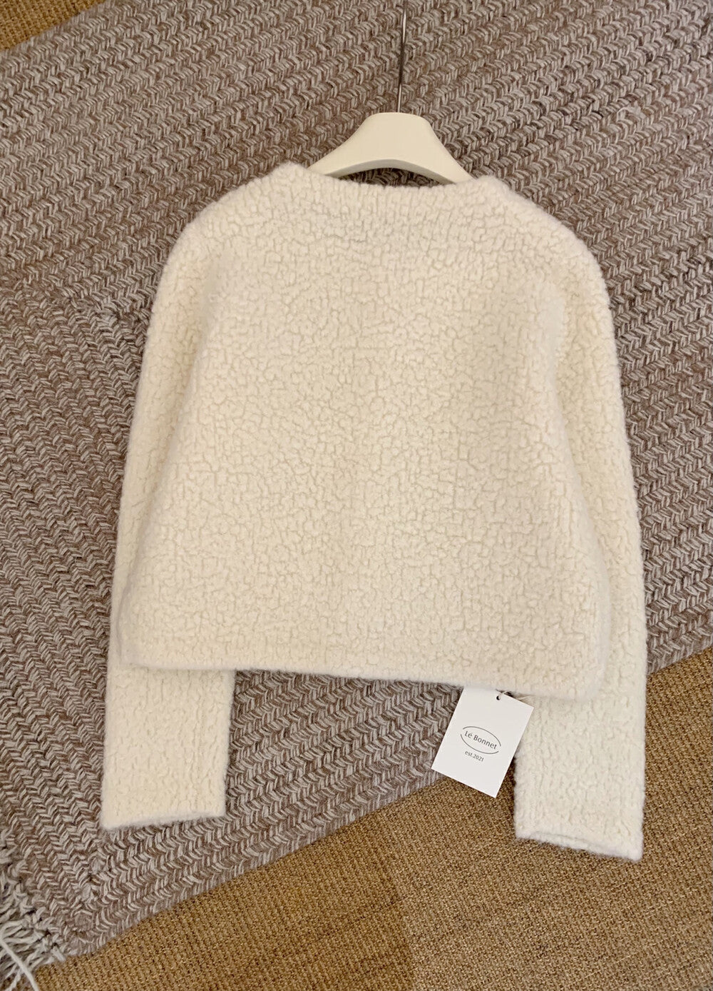 Kelly Designs Gold Buttons Wool Three Colors Cardigan (Instock)