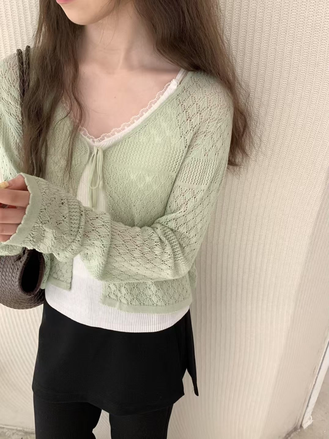 Kelly Designs Mocha Layer Cardigan (Instock)