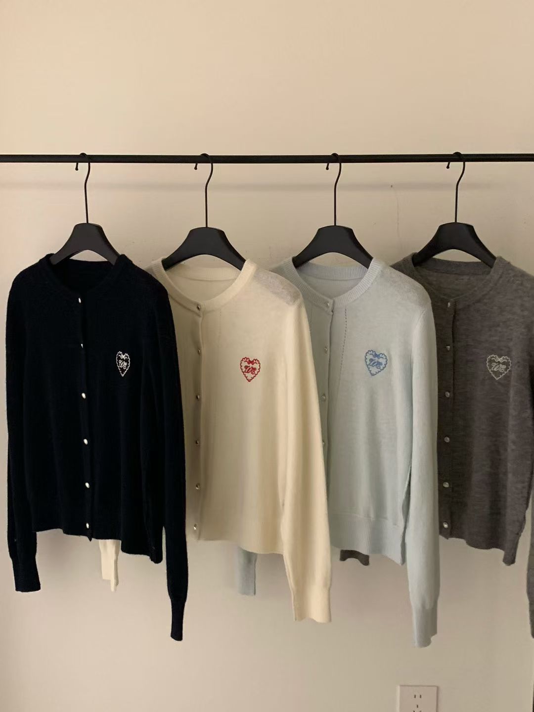 Kelly Designs Navy Raccoon Cardigan (Instock)