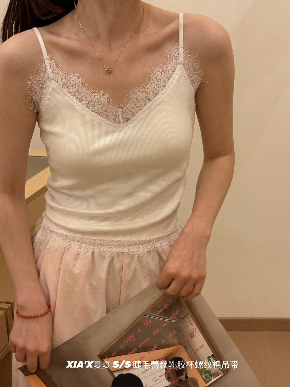 Kelly Designs Three Colors Lace Layer Bra Top (Instock)