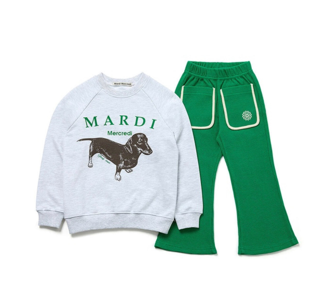 Mardi Mercredi Kids Sweatshirt Setup DDANJI_Heather(Preorder)