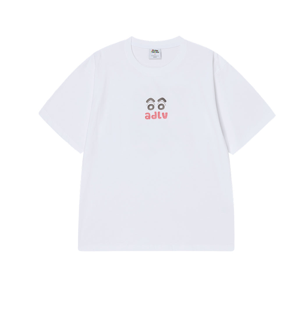 ADLV SHINCHAN AND FRIENDS SHORT SLEEVE WHITE T-SHIRT (Instock)