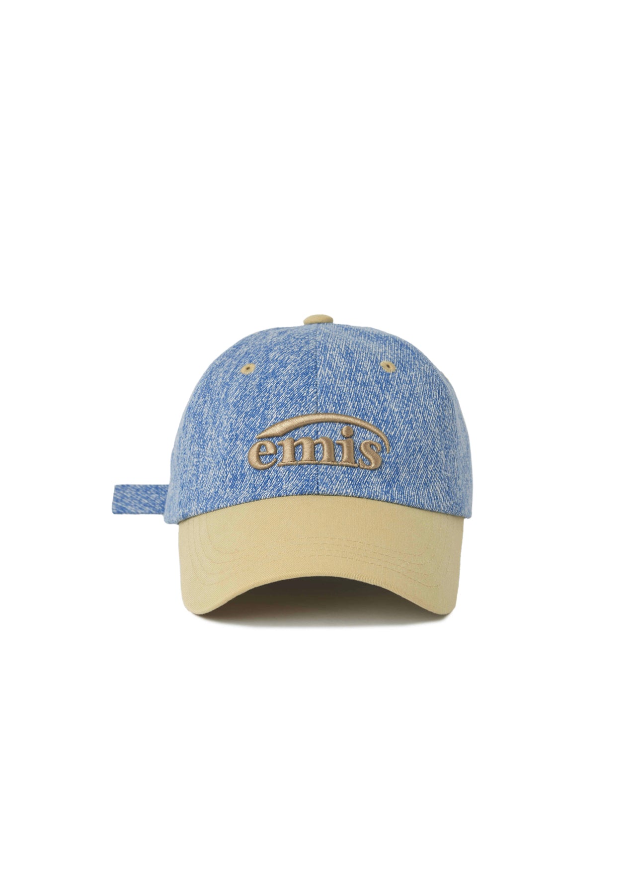 EMIS New LOGO DENIM BALL CAP LIGHT BLUE DENIM BEIGE Preorder