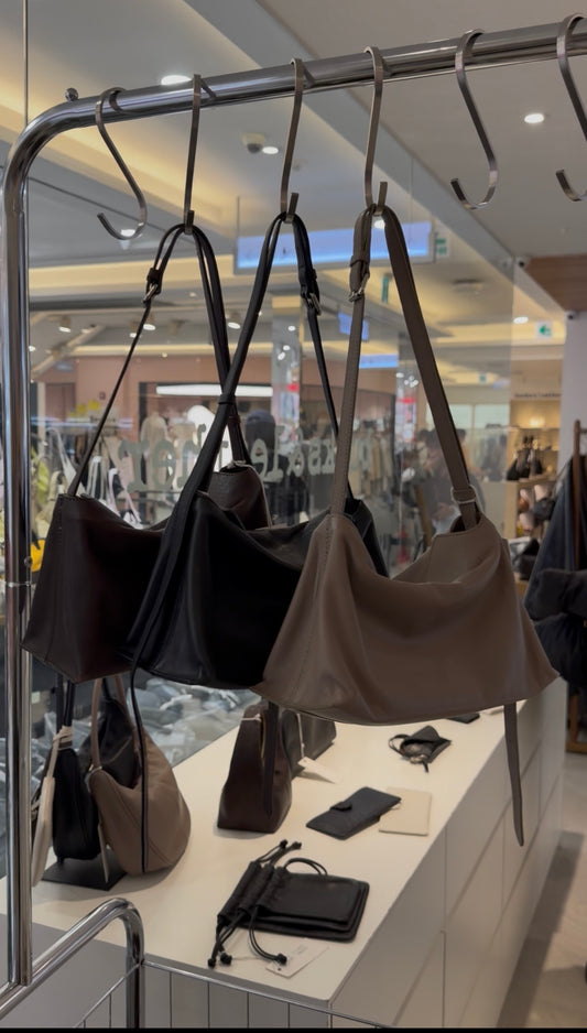 Korean APM Collection BUCKS&LEATHER Leather Bag (Instock)