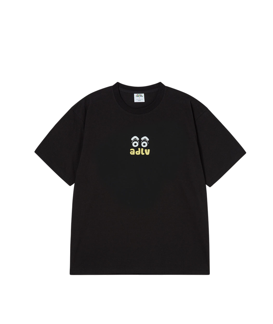 ADLV SHINCHAN AND FRIENDS SHORT SLEEVE BLACK T-SHIRT (Instock)