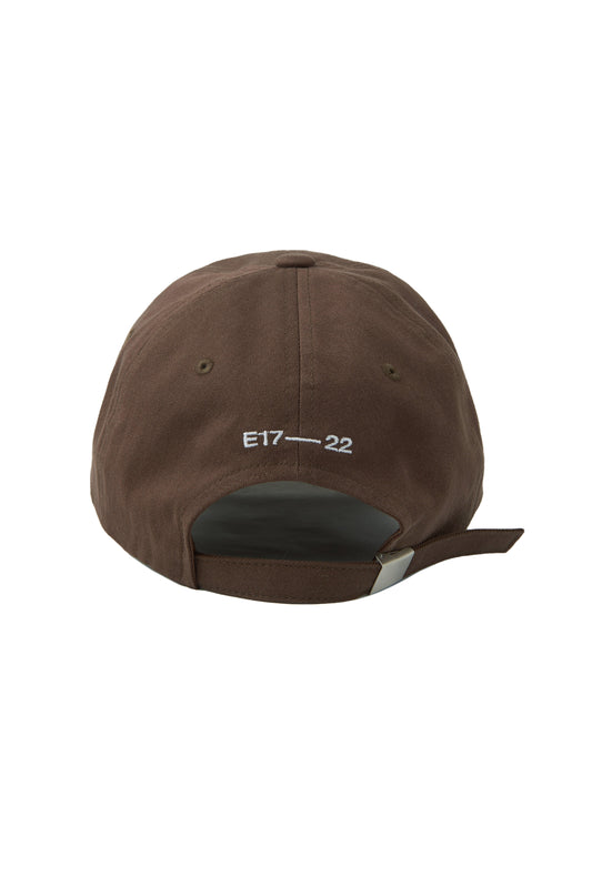 EMIS NEW LOGO MIX BALL CAP-BEIGE/BROWN(Preorder)