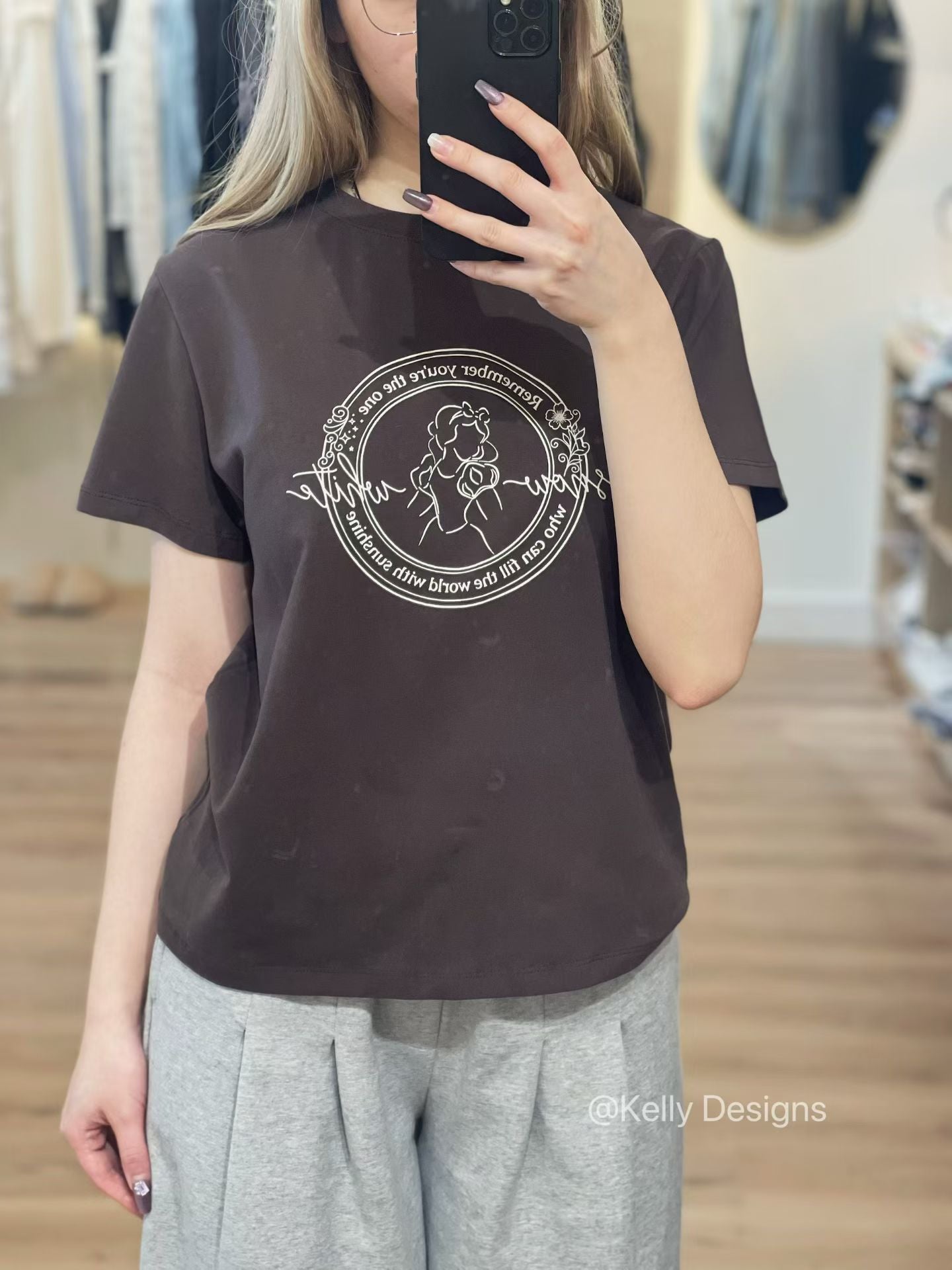 Korean APM Collection Casual Soft Tshirt-3 Colors (Instock)