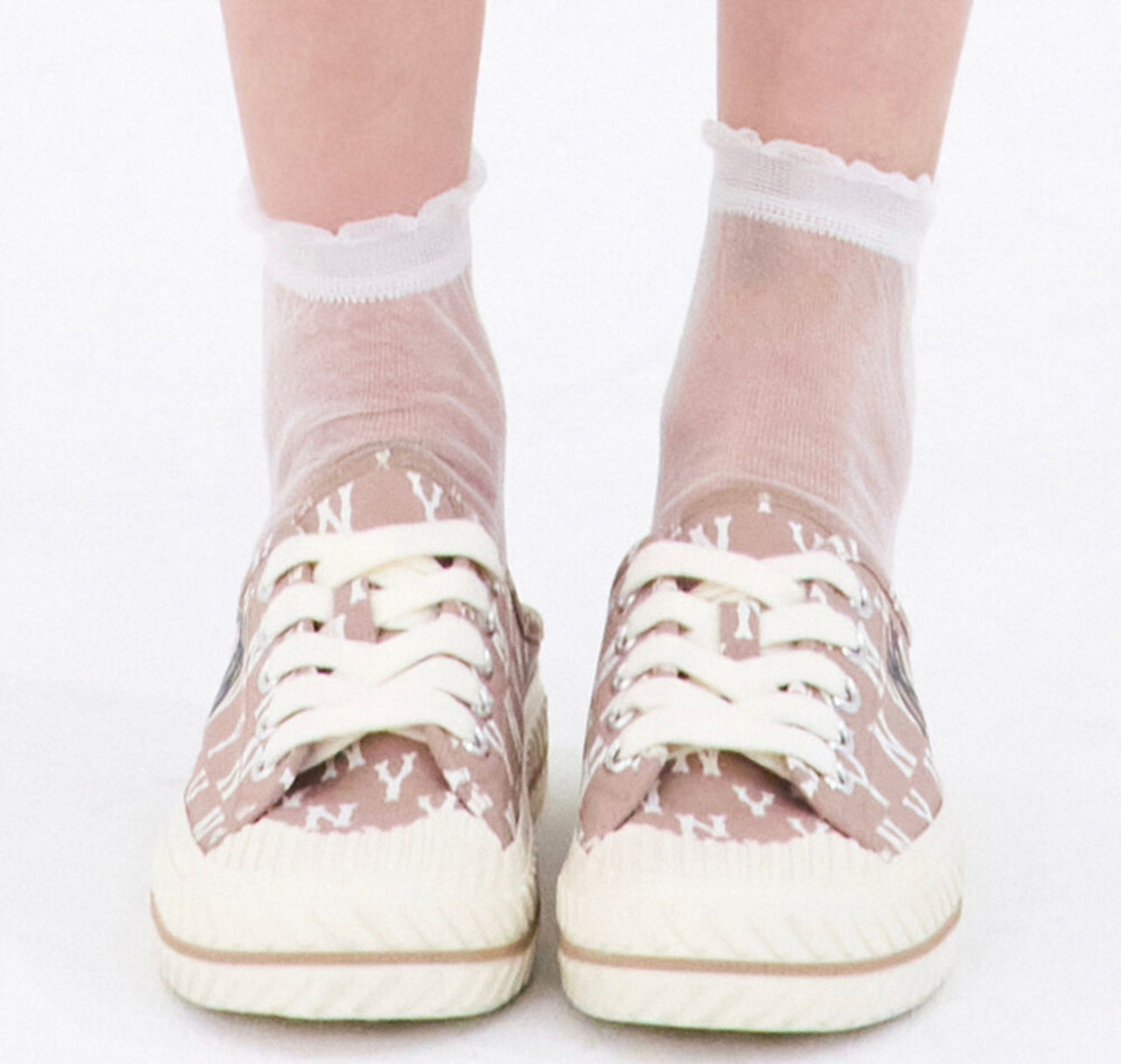 MLB PLAYBALL MULE MONOGRAM NY D.BEIGE(Pre order)