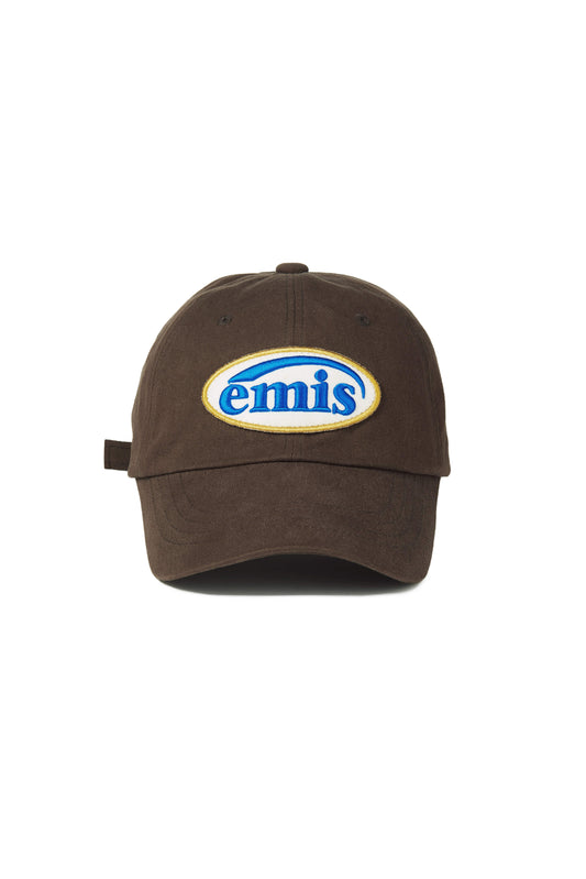 EMIS WAPPEN BALL CAP-BROWN(Preorder)