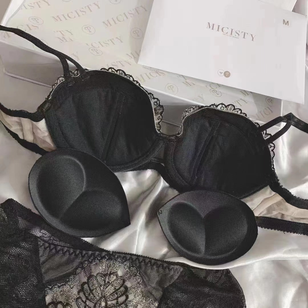 Micisty Feather Night Series Bra Set(Instock)