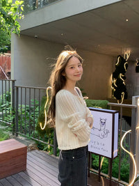 Korean APM Collection Ounce Cardigan -2 Colors (Instock)
