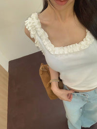 Korean APM Collection U Neck Tank Top-5 Colors (Instock)