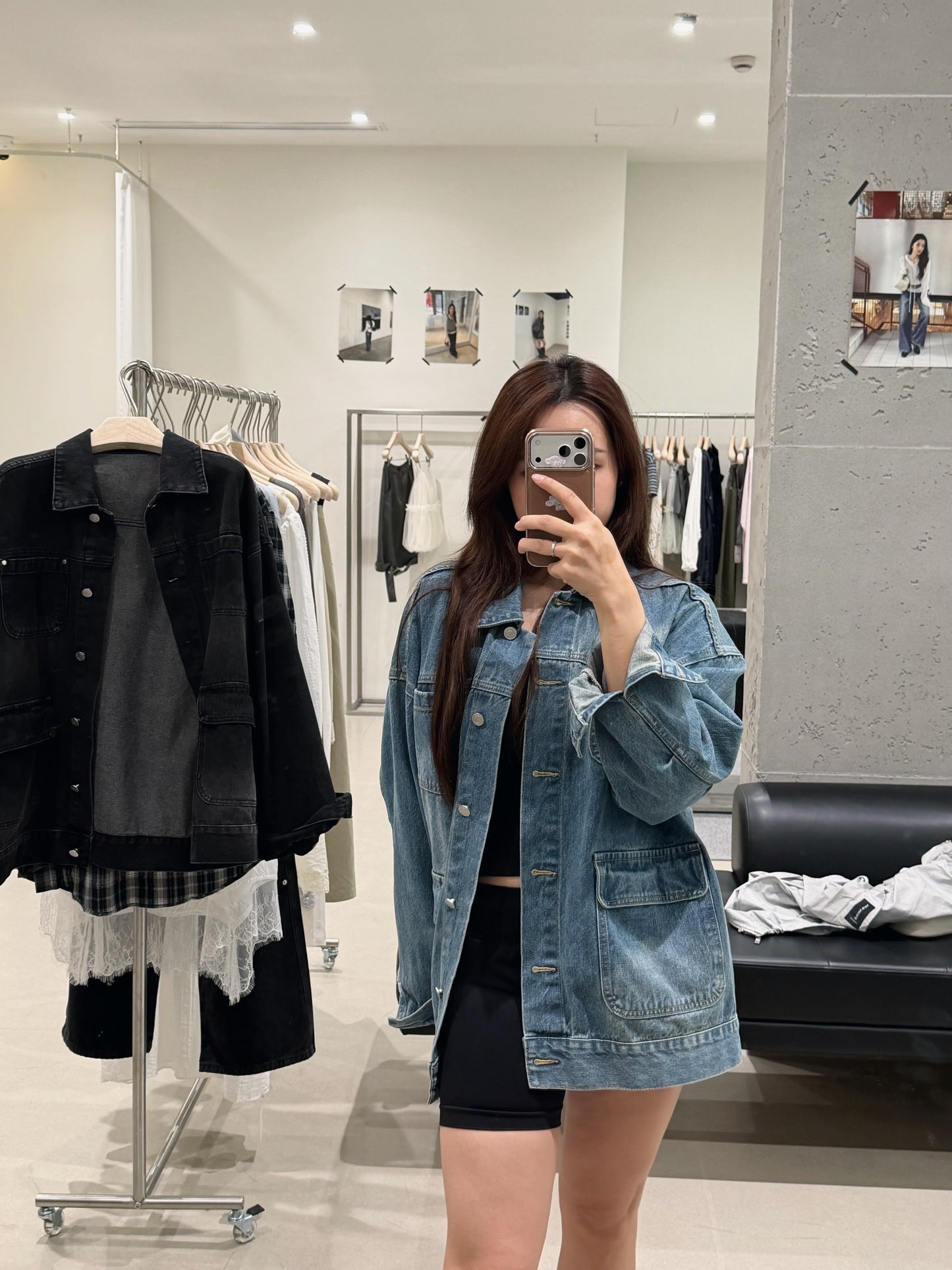 Kelly Designs Denim Oversized Jacket-2 Colors（Instock)