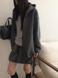 Korean APM Collection Spring Casual Jacket-Navy/Grey (Instock)