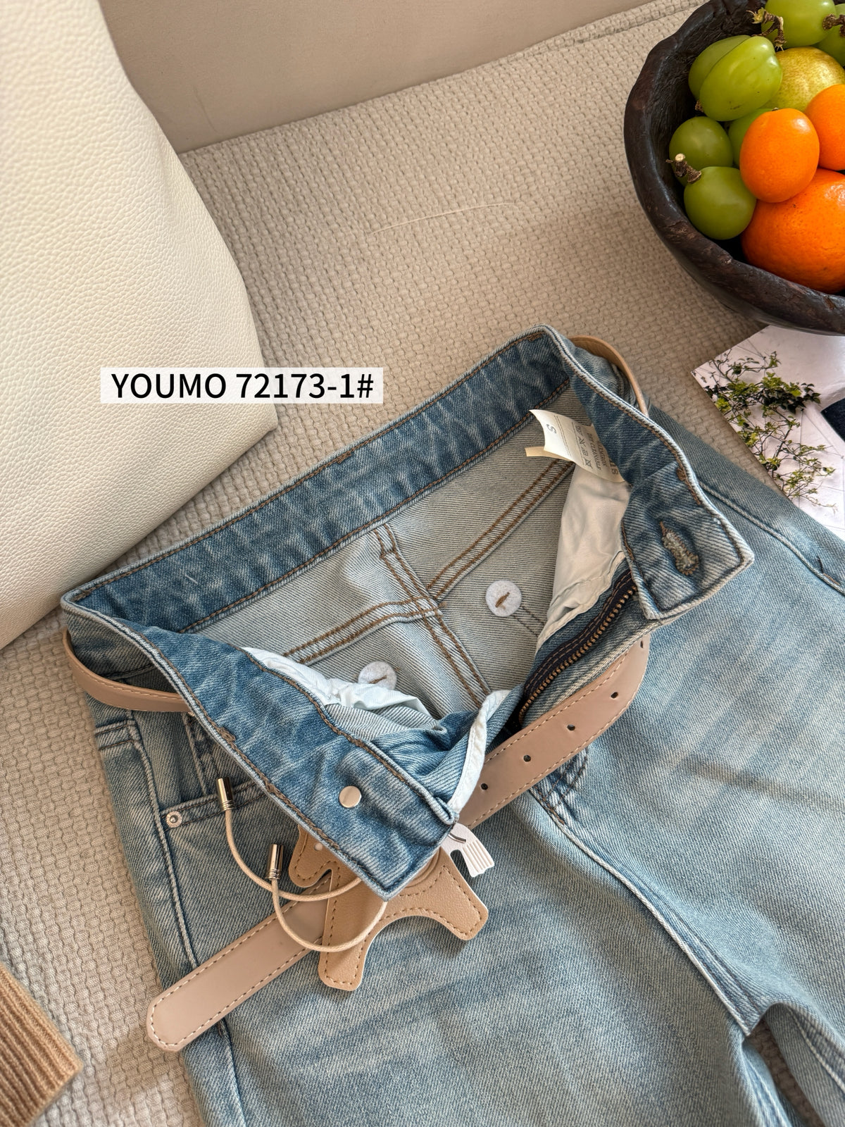 Kelly Designs Four Season Flare Jeans- With Horse Belt (Instock)