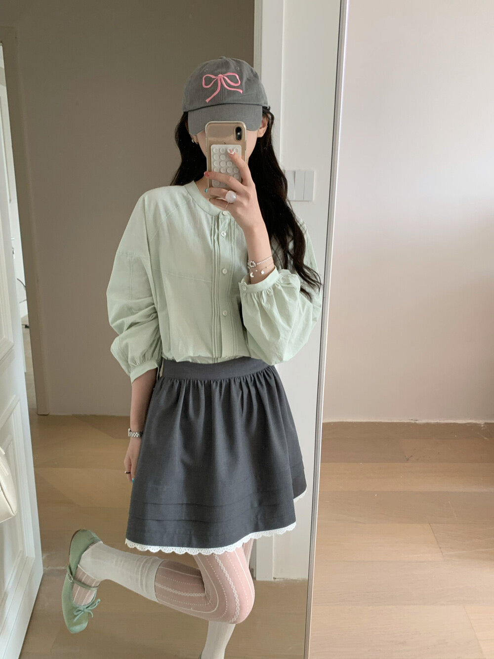 Kelly Designs Lace Layer Skirt-2 Colors（Instock)