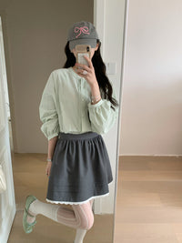 Kelly Designs Lace Layer Skirt-2 Colors（Instock)