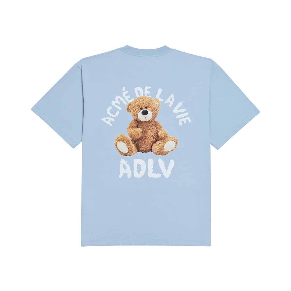 ADLV TEDDY BEAR (BEAR DOLL) SHORT SLEEVE BLUE T-SHIRT(Instock)