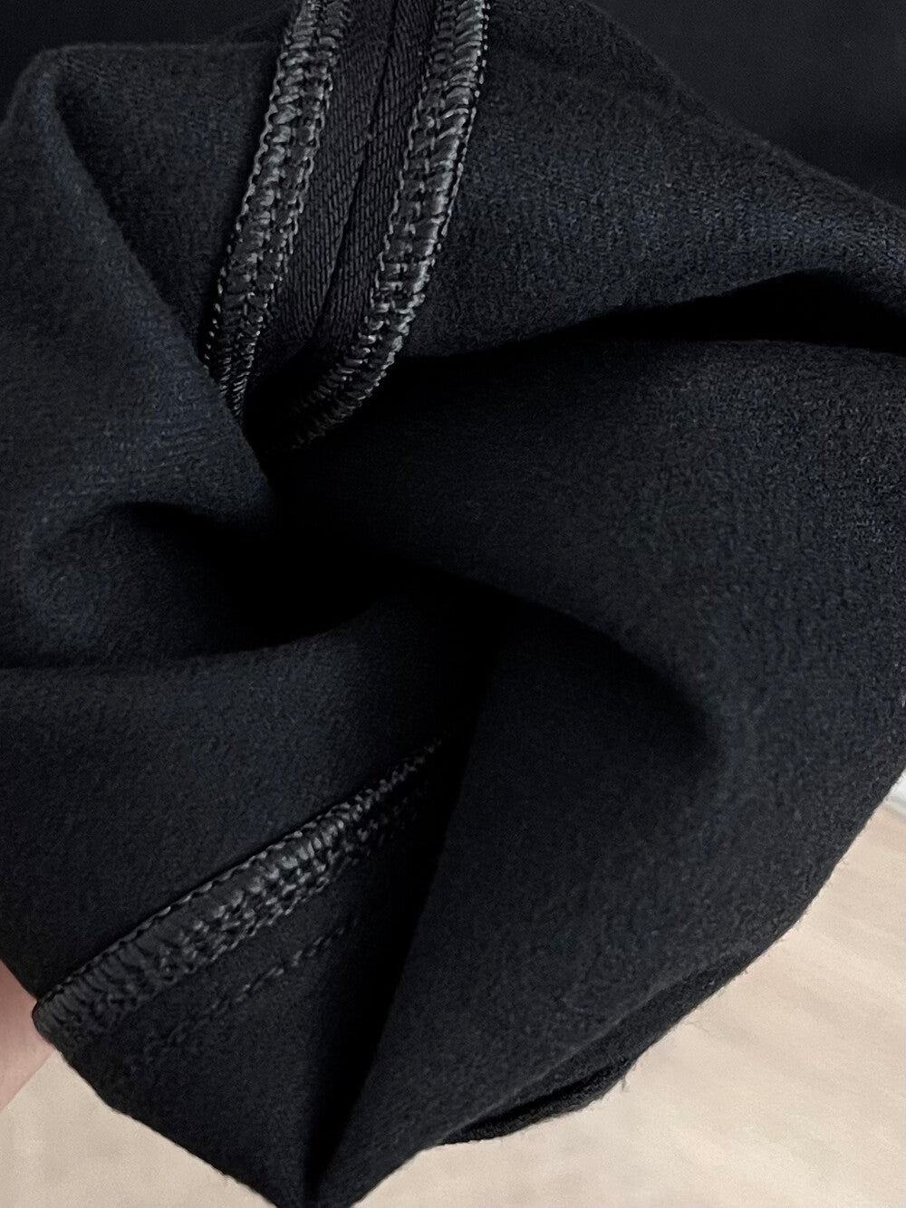 Kelly Designs Straight Black Napping Jeans (Instock)