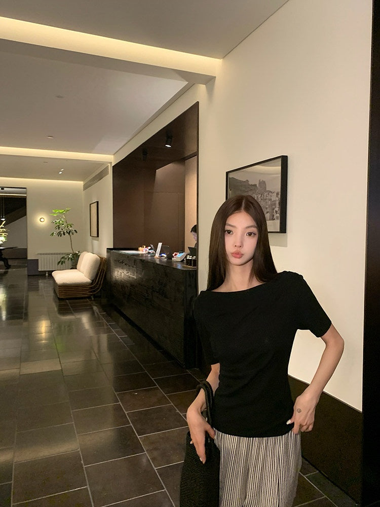 Kelly Designs U Neck top-4 colors (Instock)