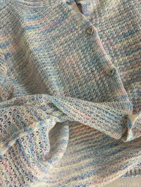 Kelly Designs Short Rainbow Mint Knit Top(Instock)