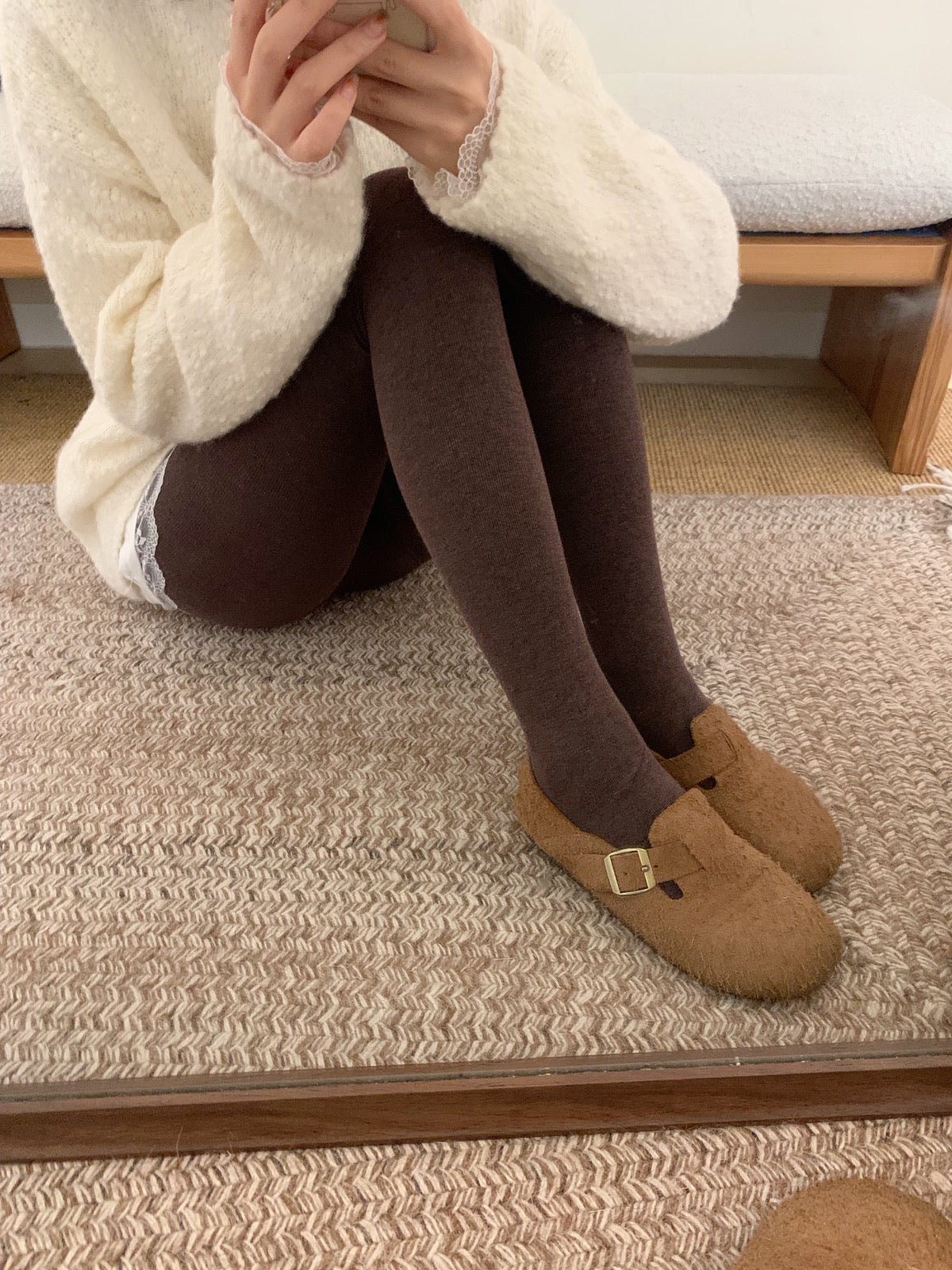 Kelly Designs Heating Thick Section Pantyhose (Instock)