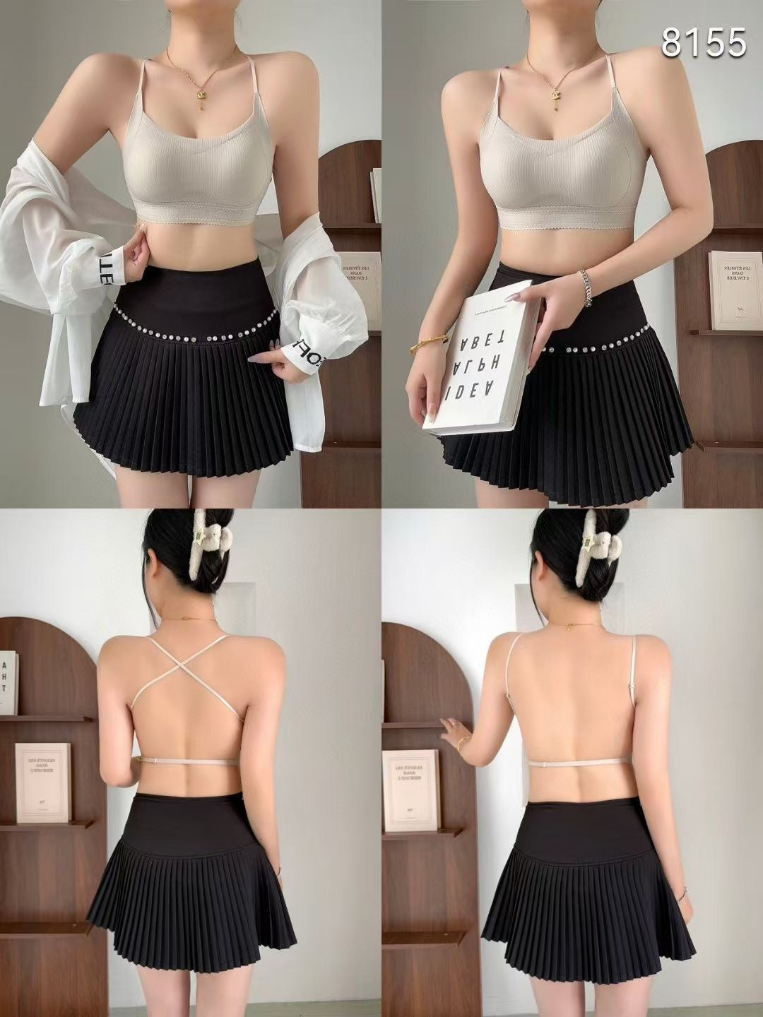 Kelly Designs Three Colors Seamless Beauty Back Bra(Instock)