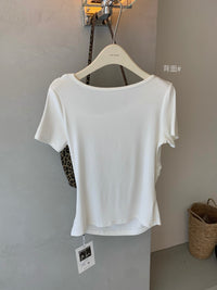 Kelly Designs U Neck top-4 colors (Instock)