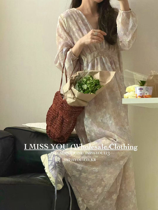 Korean APM Collection I Miss You Yellow Dress (Instock)