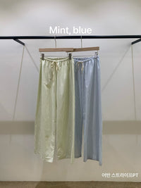 Korean APM Collection Vegetable Stripe Blue Pants (Instock)