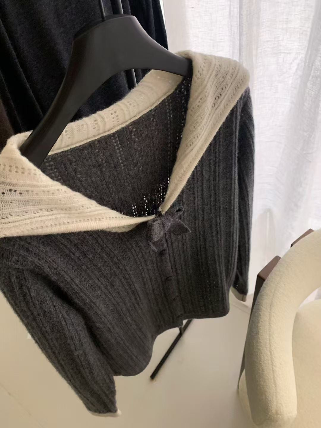 Kelly Designs 2 Colors Sailor Style Cardigan (Instock)