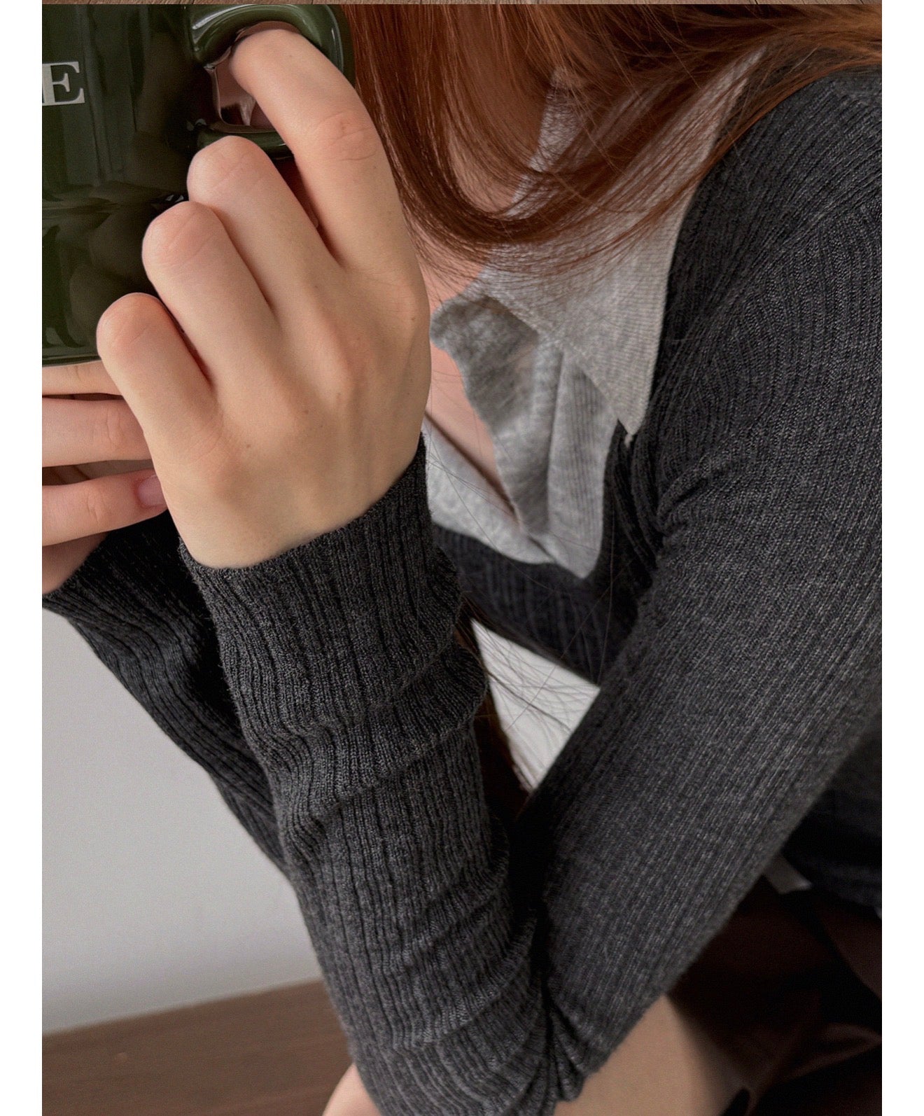 Korean Collection Fake 2Pcs Top CH (Instock)