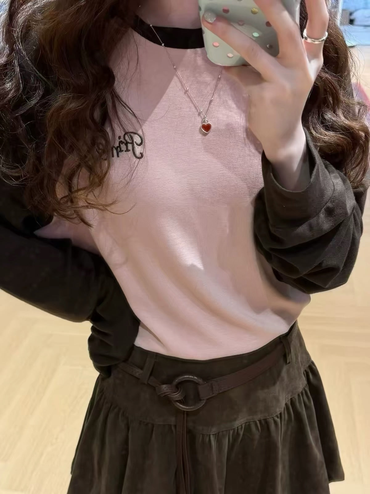 Kelly Designs Prime Contrast Raglan Long Sleeve Tee (Instock)