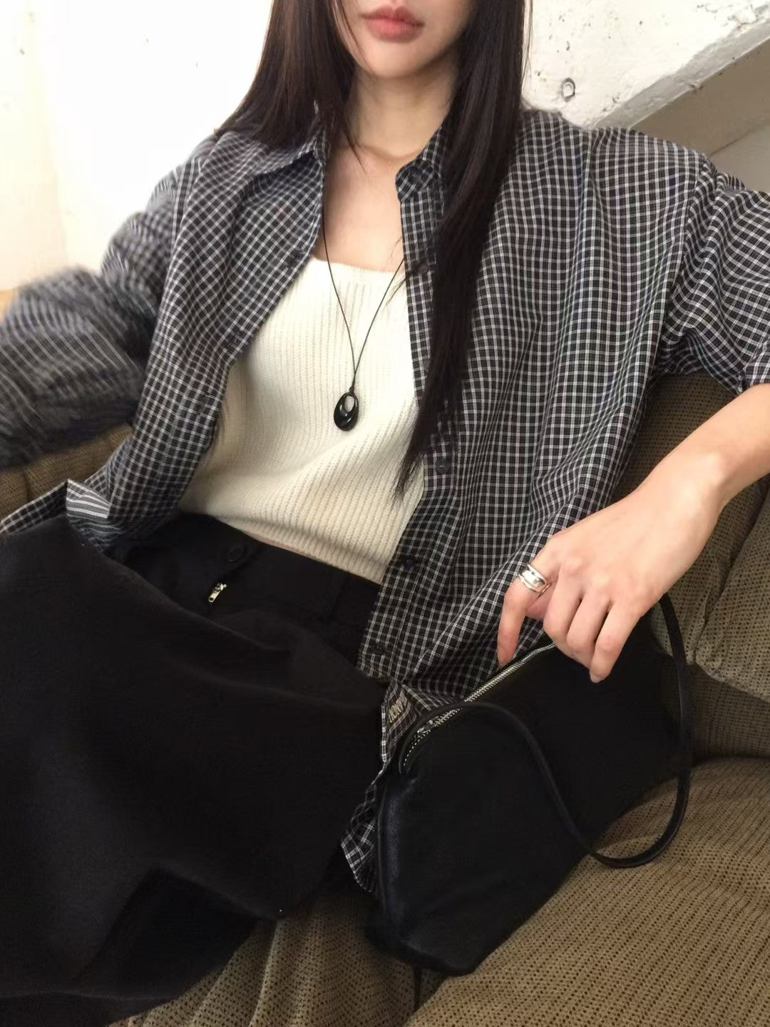 Korean APM Collection Classic Black Suit (Instock)